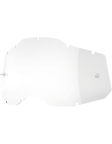 Recambio cristal para gafas 100 % Rc2/Ac2/Strata 2 Transparente 51008-101-01