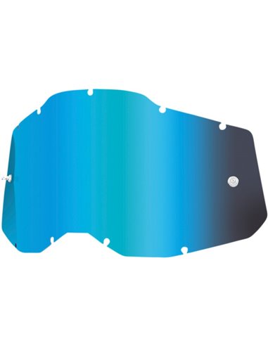 Recambio cristal para gafas 100 % Rc2/Ac2/Strata 2 Espejo Azul 51008-250-01