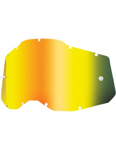 Recambio cristal para gafas 100 % Rc2/Ac2/Strata 2 Espejo Dorado 51008-259-01