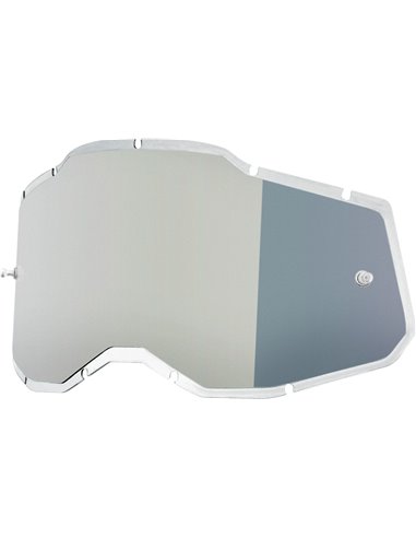 Recambio cristal para gafas 100 % Rc2/Ac2/Strata 2 I-Plata 51008-304-01