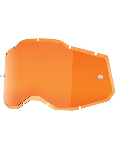 Recambio cristal para gafas 100 % Rc2/Ac2/Strata 2 I-Naranja 51008-305-01