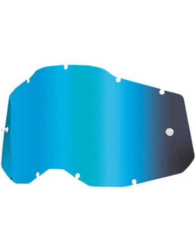 Écran de replacement pour masque 100% Ac2 / Strata 2 enfant Blue Mirror 51009-250-01