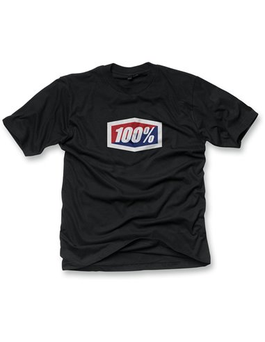 100 % Official T-Shirt Black Small 32017-001-10