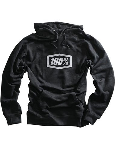 100 % CNaranjapo Pullover Hoody Black Small 36007-001-10