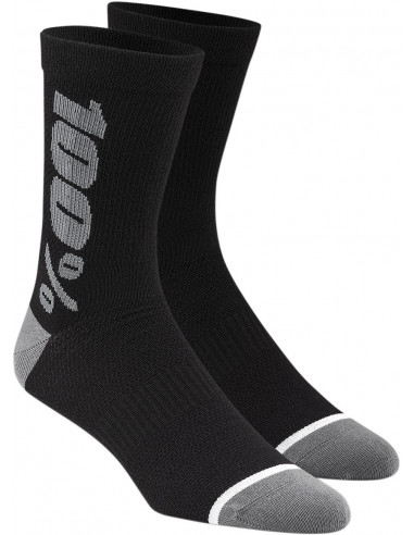 100 % Rythym Merino PerfNaranjamance Socks Black/Gray S/M 24006-057-17