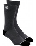 100 % Sock Solid Gy Sm/Md 24021-007-17