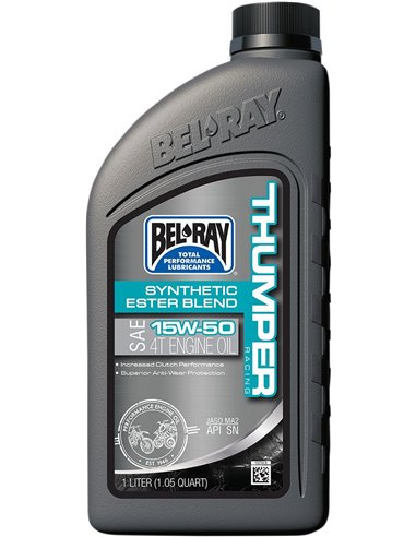 Bel-Ray Óleo Thumper Racing Ester Blend 15W50 1 L. 99530-B1LW