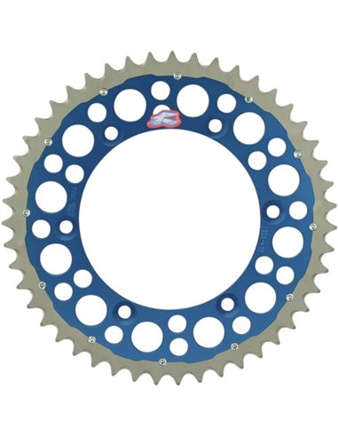 Renthal Rear sprocket R 520 49 teeth Bl Sc Twin 1500-520-49GPBU