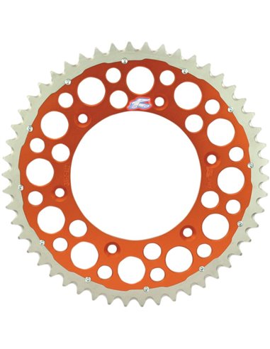 Rear sprocket Renthal R 520 48 teeth Or Sc Twin 2240-520-48GPOR