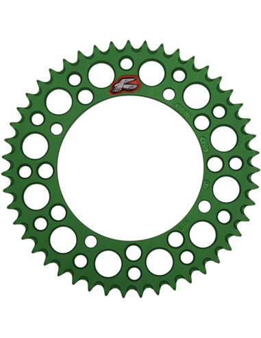 Rear sprocket Renthal R 420 47 teeth Gn Ul Sc 408U-420-47GEGN