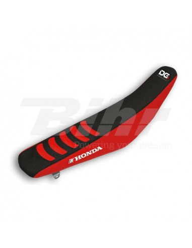 Funda de asiento Blackbird Doble agarre 3 Honda negro/rojo 1135H