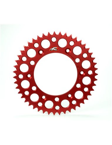 Rear sprocket Renthal R 520 50 teeth Rd Ul Sc 154V-520-50GRRD