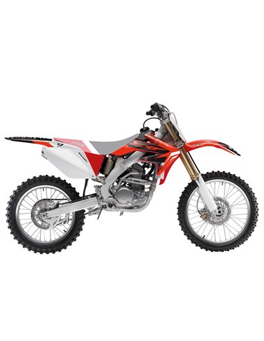 Grphc Kt Dr4 Crf250 4-09 Blackbird Racing 2135N