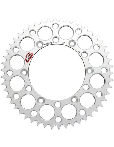 Rear sprocket Renthal R 520 50 teeth Si Ul Sc 150U-520-50GBSI