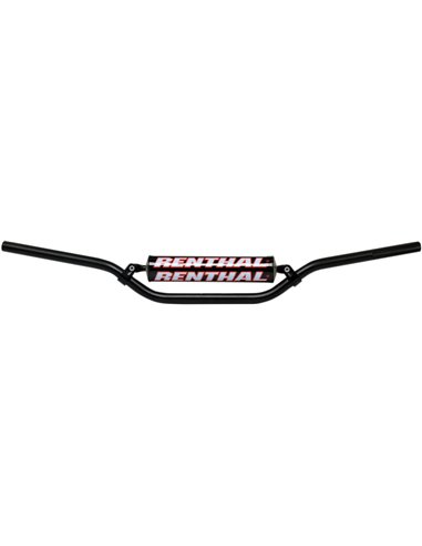 Guidon Renthal diamètre 22mm 693 Enduro Blk 693-01-BK-01-185