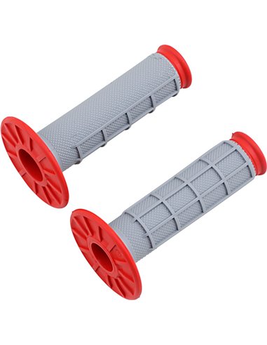 Renthal Grips D / C 1/2 Waffle Red G156