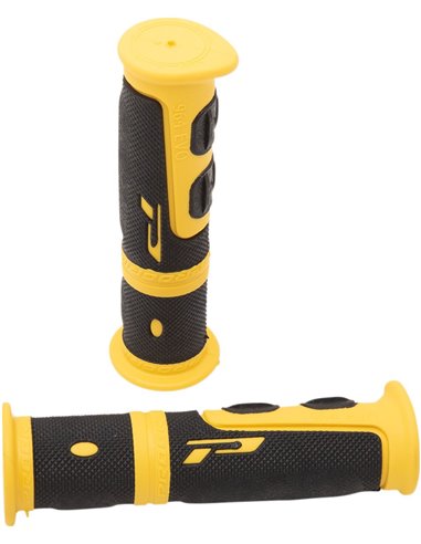 Punhos ATV de dupla densidade 964 Fechado Preto / Amarelo PRO GRIP PA096422GI02