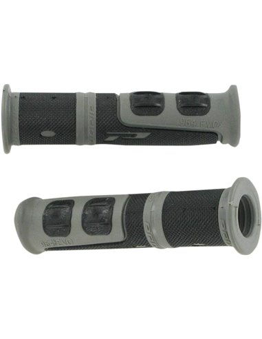 Punhos ATV de dupla densidade 964 Closed End Preto / Cinza PRO GRIP PA096422GR02