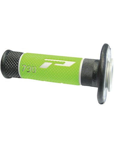 Poignées Offroad Triple Density 790 Extrémité fermée Gris / Vert / Noir PRO GRIP PA079000TGVE