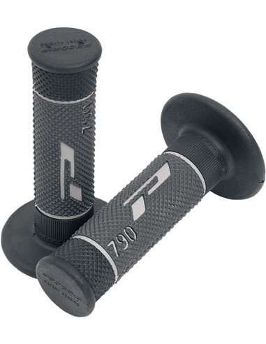 Poignées Offroad Triple Density 790 Closed End Grey / Titan / Black PRO GRIP PA079000TGTI