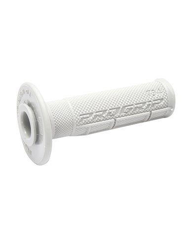 Punhos Offroad de densidade única 794 Closed End Branco PRO GRIP PA079400GO01