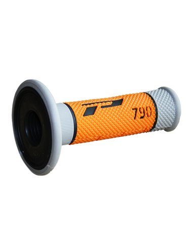 Poignées Offroad Triple Density 790 Extrémité fermée Gris / Orange / Noir PRO GRIP PA079000THAR