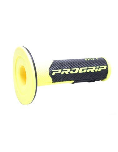 Poignées Offroad Double Density 801 Closed End Black / Fluo Yellow PRO GRIP PA080100GF02