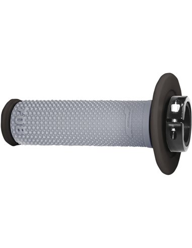 708 Offroad Single Density Lock On Grips Black/Gray PRO GRIP PA070800NEGR