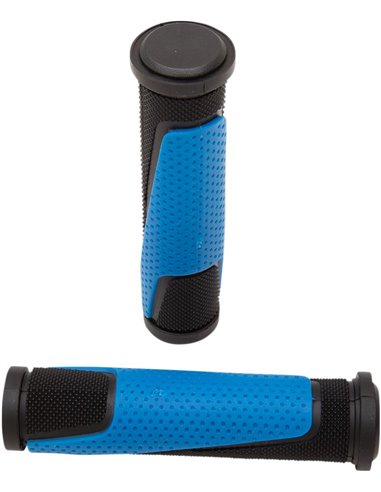 Poignées 807 Atv / Mtb Double Density Open End Noir / Bleu PRO GRIP PA080722NEAZ