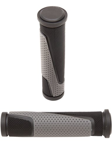 Punhos 807 Atv / Mtb de dupla densidade Open End Preto / Cinza PRO GRIP PA080722NEGR