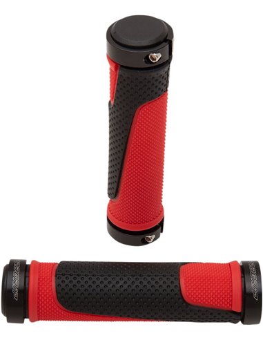 Punhos 997 Atv / Mtb Punhos na extremidade aberta de densidade dupla vermelho / preto PRO GRIP PA099722RO02