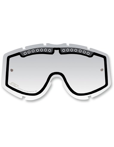 Écran de remplacement pour lunettes Double Sensible à la Lumière Anti-buée 3235 Transparent PRO GRIP PZ3235XXAAFO