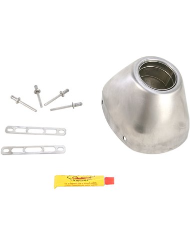 FMF Factory 4.1 Rct Stainless Steel End Cap Kit 040641