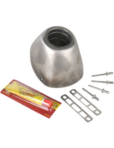 Con final de recanvi per silenciós FMF Factory 4.1 RCT Titanium Kit 040.642