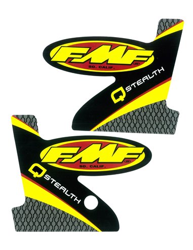 FMF Decal Logo Q-Stealth Straight Vinyl 012692