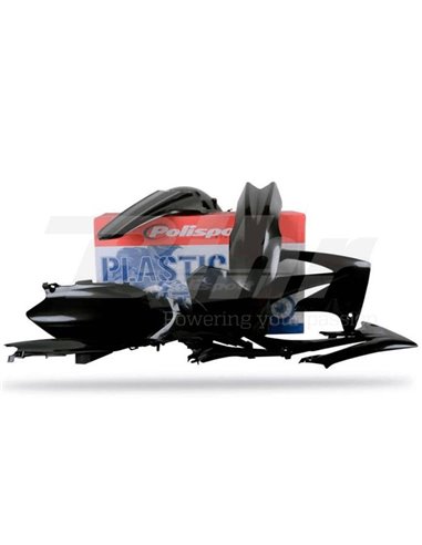 Honda CRF250R - MX Kit Plastique Noir - Modèles 2010 Polisport 90212