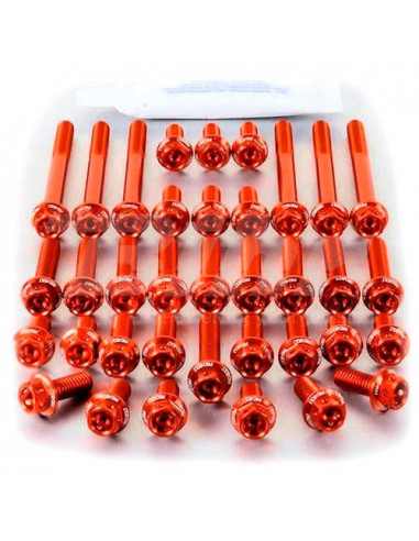 Race Spec aluminum hardware kit Pro-Bolt EOHO80HXRO Orange