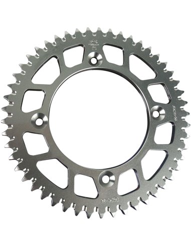 Rear sprocket JTA215.50 LIGHTWEIGHT 50 teeth 420 PITCH NATURAL ALUMINUM