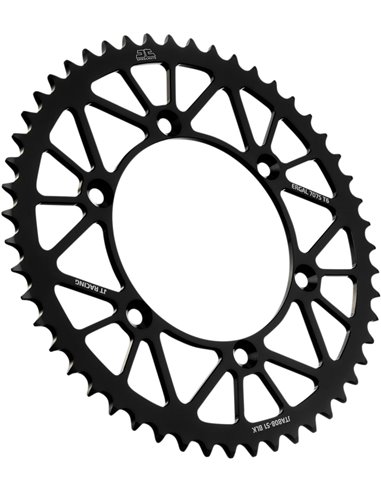 Rear sprocket JTA808.51BLK RL 51T SUZ BLK