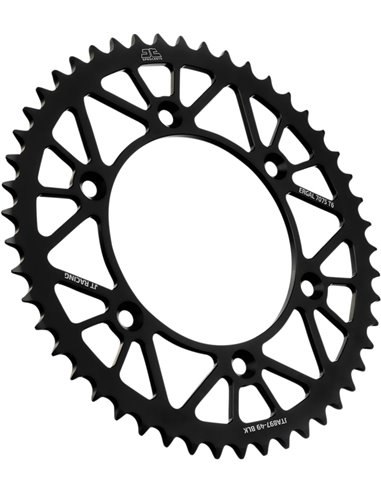 Rear sprocket JTA897.49BLK SPRKT RL 49T HUS / KTM BLK