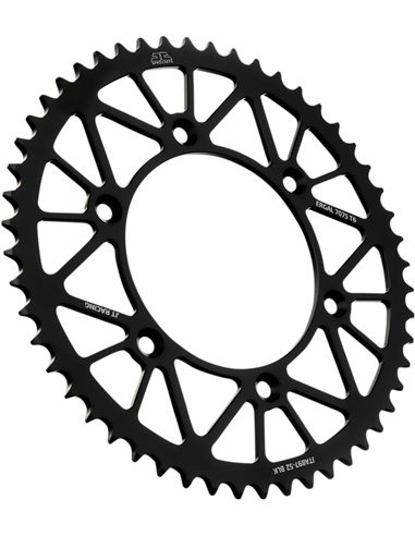 Rear sprocket JTA897.52BLK SPRKT RL 52T HUS / KTM BLK