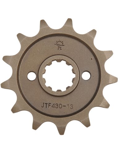 Front drive sprocket JTF430.13 13 teeth 520 PITCH NATURAL STEEL