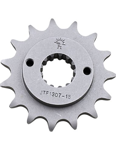 Front drive sprocket JTF1307.15 15 teeth 520 PITCH NATURAL STEEL