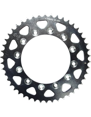 Rear sprocket JTR245 / 2.46 46 teeth 520 PITCH NATURAL C49 HIGH CARBON STEEL