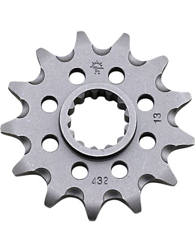 Front drive sprocket JTF432.13SC SELF CLEANING 13 teeth 520 PITCH NATURAL STEEL