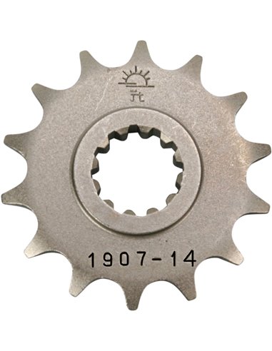 Front drive sprocket JTF1907.14 14 teeth 428 PITCH NATURAL STEEL