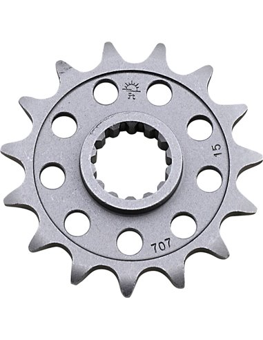 Front drive sprocket JTF707.15 15 teeth 520 PITCH NATURAL CHROMOLY STEEL ALLOY