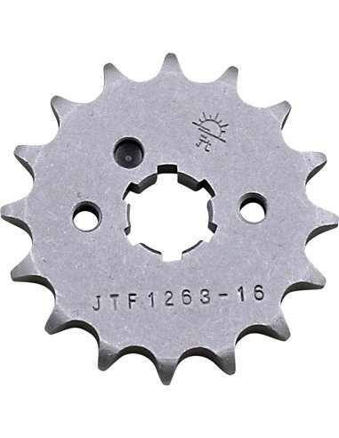 Front drive sprocket JTF1263.16 16 teeth 428 PITCH NATURAL STEEL