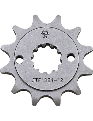 Front drive sprocket JTF1321.12 12 teeth 520 PITCH NATURAL STEEL