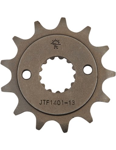 Front drive sprocket JTF1401.13 13 teeth 520 PITCH NATURAL STEEL